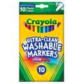 Crayola® Ultra-Clean Fine Line Classic Color Markers, 10 Count
